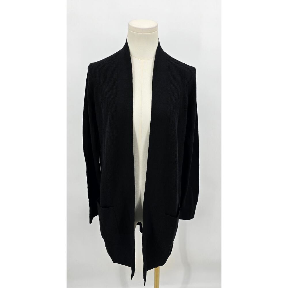 Gap Minimalist Longline Open-Front Cardigan